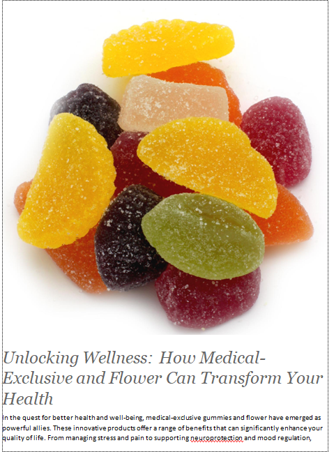 Unlocking Wellness: How Medical-Exclusive and Flower Can Transform Your Health