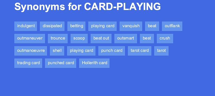 Play Your Cards Right Idiom Synonym