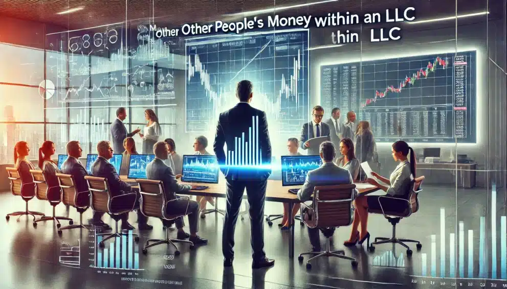 Can You Invest Other People Money in an LLC